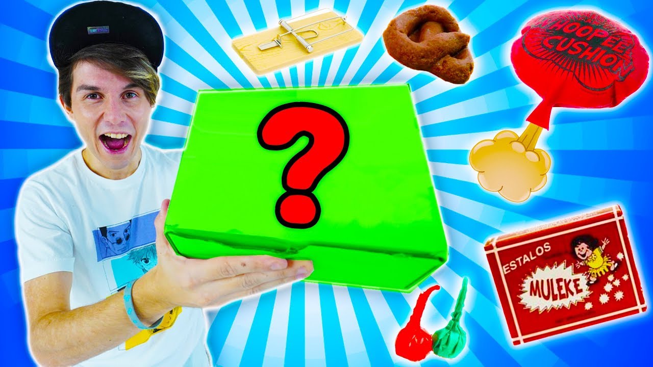 CAIXA MISTERIOSA DE PEGADINHA SURPRESA !!!