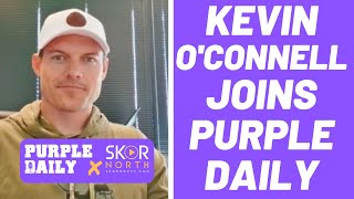 Minnesota Vikings head coach Kevin O’Connell joins Purple Daily