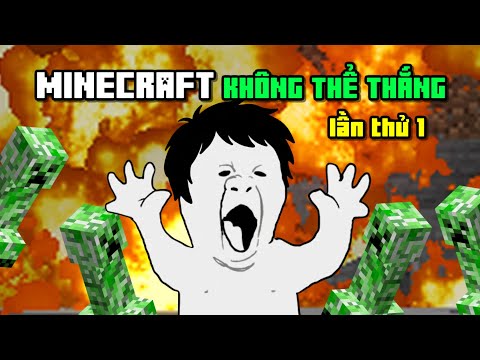 Livestream cố gắng phá đảo Minecraft BẤT KHẢ THI (Tập 1)