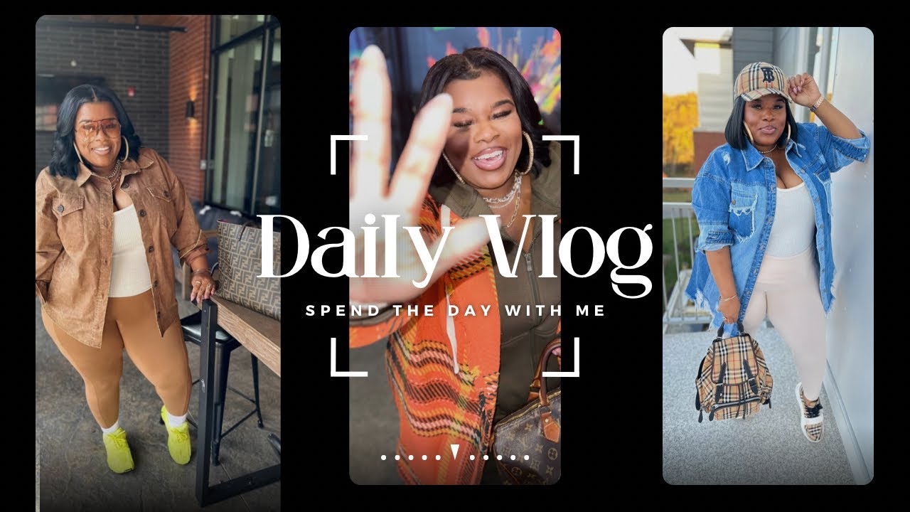 VLOG | Spend The Day With Me Vlog @iamcurvyglam - YouTube