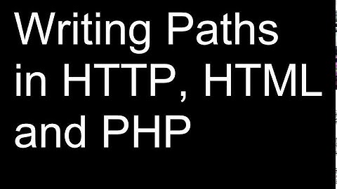 Path Types in PHP