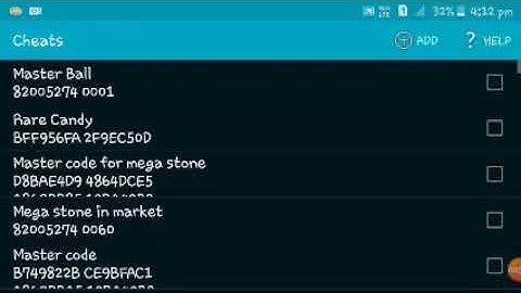 Pokemon theta emerald ex cheats