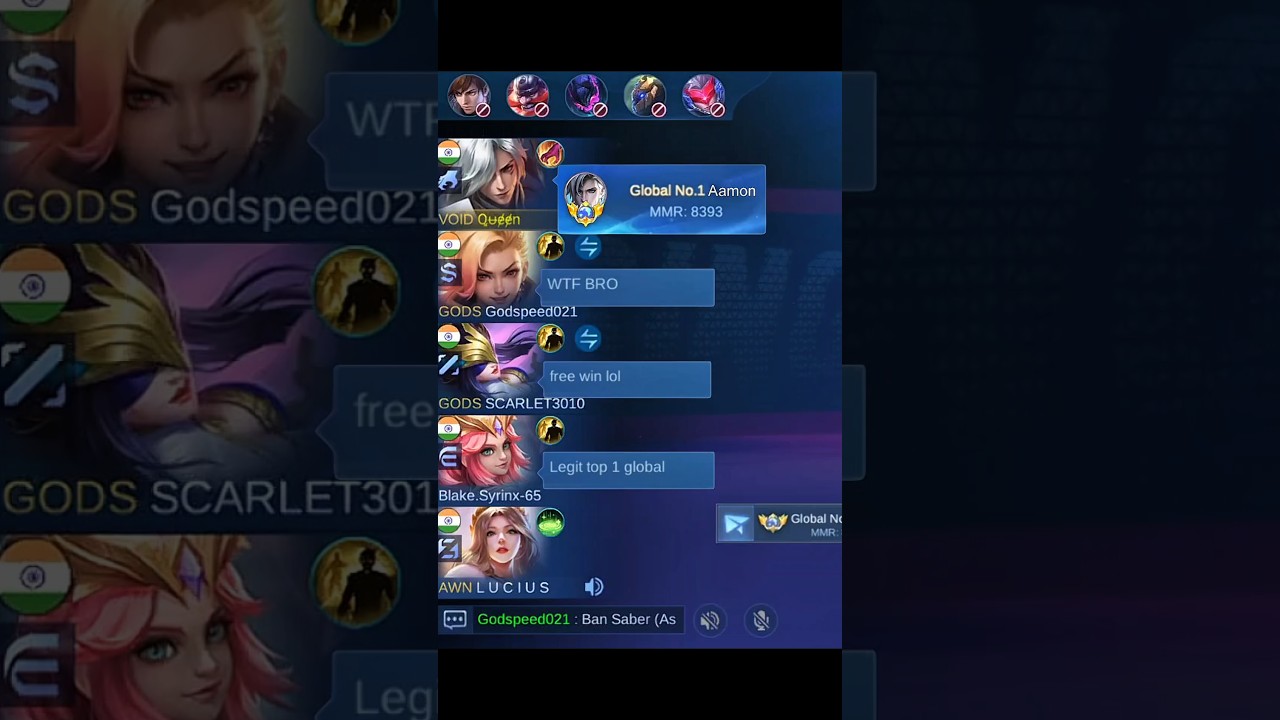 Top 1 Global Aamon — draft ends, fear begins. 💀⚔️ 