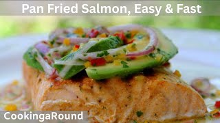 Indoor Grilled Salmon  - Simple and Fast Recipe