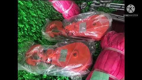 Hình Ảnh Puly Móc Cẩu 8 Tấn và 10 Tấn Thực Tế Tại Kho XUYÊN Á ĐẠI THÀNH