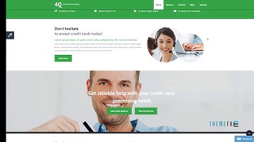 Bank Responsive Website Template TMT | Free Template  Osbert Arlo