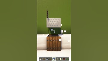 How to build a sink in Minecraft!