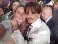 Meeting with Johnny Depp at Festival in Deauville 2019