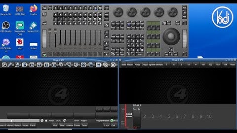 Hog 4 PC connection to DMX widget