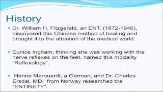 History of Reflexology