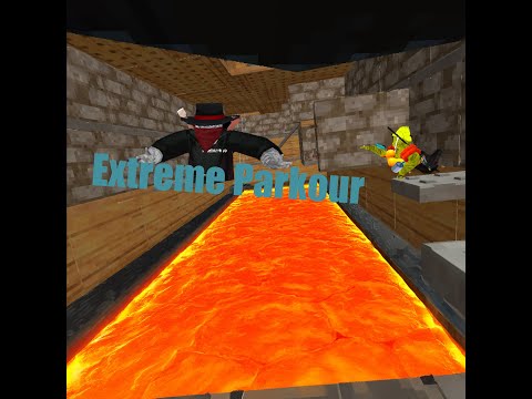 Making a Parkour course in Gorilla Tag