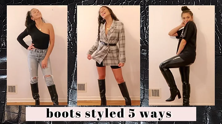 5 Ways To Style Knee High Boots | For Every Season