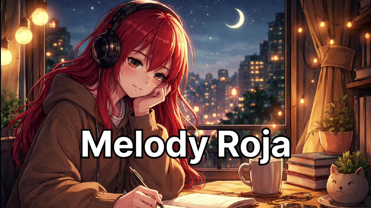 Melody Roja 🌙 Lo-fi Beats | Relaxing Night Vibes | Chill & Study Lo-fi Music