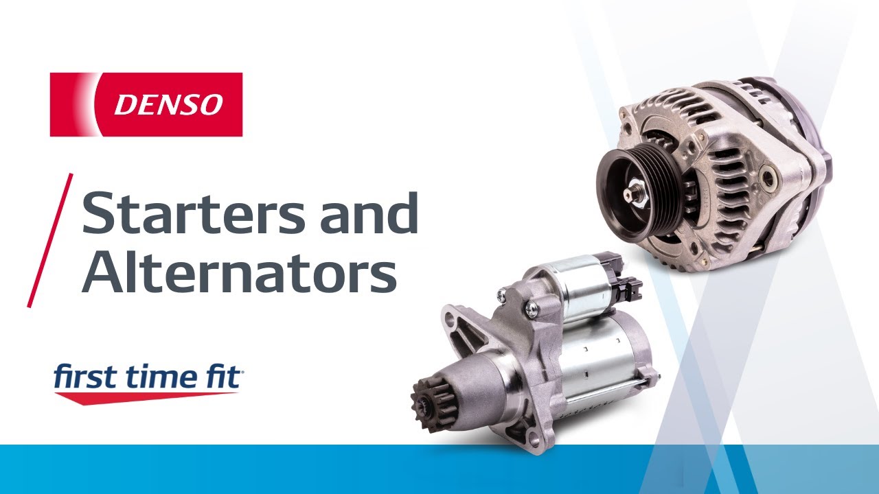 DENSO First Time Fit | Starters and Alternators - YouTube