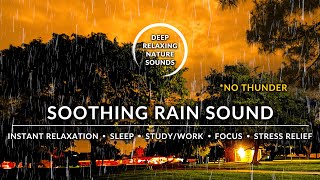🌧️ Light RAIN with NO THUNDER FOR SENSITIVE SLEEPERS | #RainSoundsForSleeping #SoothingRainSounds by Deep Relaxing Nature Sounds 54 views 1 year ago 3 hours