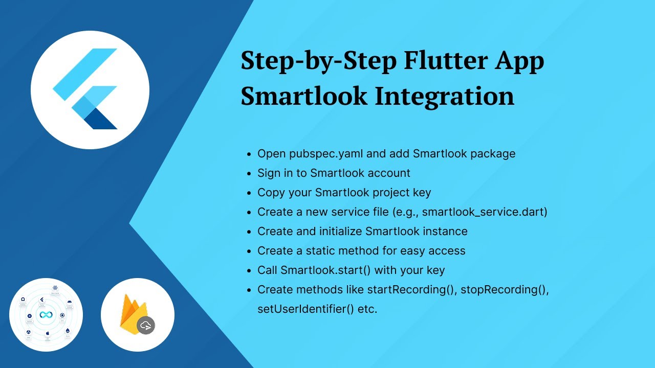 Smartlook Integration in Flutter | Advanced User Analytics & Event ...