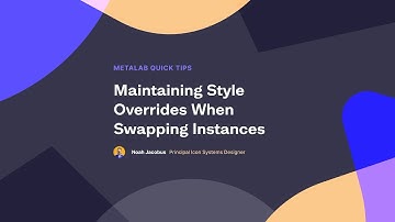Maintaining Style Overrides When Swapping Instances in Figma