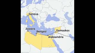 YLE - Ashraf Islam's route from Bangladesh to Italy