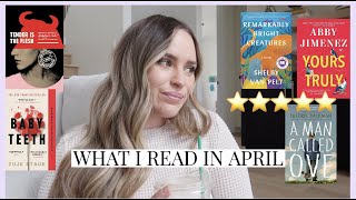 reading outside my comfort zone *april reading wrap up* taking about the 17 books i read last month