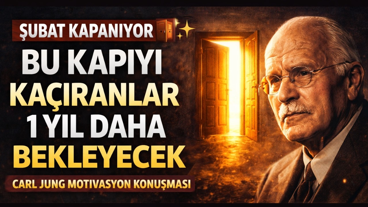 ŞUBAT KAPANIYOR 🚪✨ Bu Kapıyı Kaçıranlar 1 Yıl Daha Bekleyecek | Carl Jung Motivasyon Konuşması