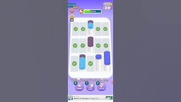 Coin sort - color sorting merge number arcade puzzle brain game - Daily Challenge 03/04/2024 part