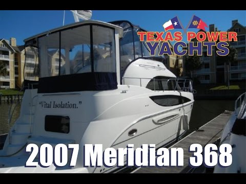 2007 Meridian 368 Motoryacht for sale at Texas Power Yachts