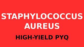 Staphylococcus aureus | Coagulase Positive | Food Poisoning & MRSA | Microbiology FOR MBBS BHMS FMG