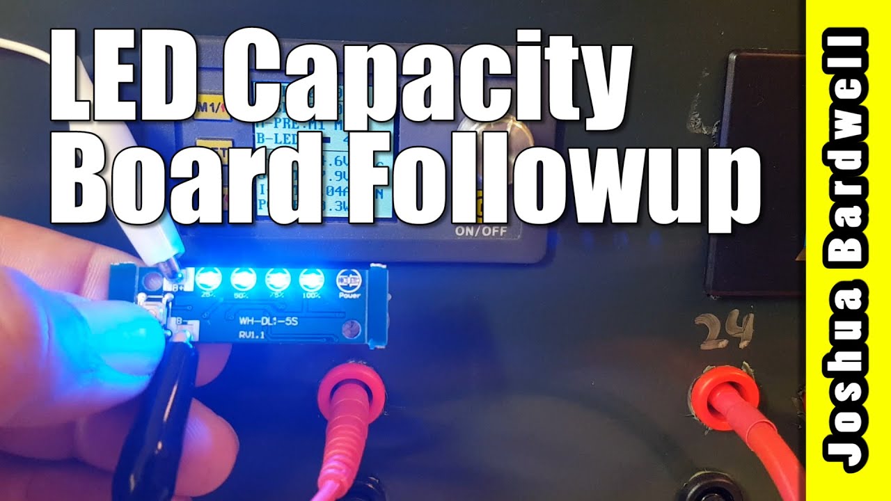 FOLLOWUP - Fatshark Battery Hack DIY LED Capacity Board