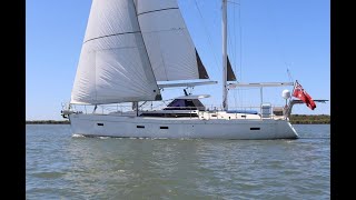 Amel 55 ''Fortuna II' Sailing on the Gold Coast Australia. For Sale With Flagstaff Marine.