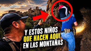 Y ESTOS NIÑOS QUE HACEN AQUI DENTRO LAS RUINAS Y MONTAÑAS DE LOS CHAVOS RUCOS 