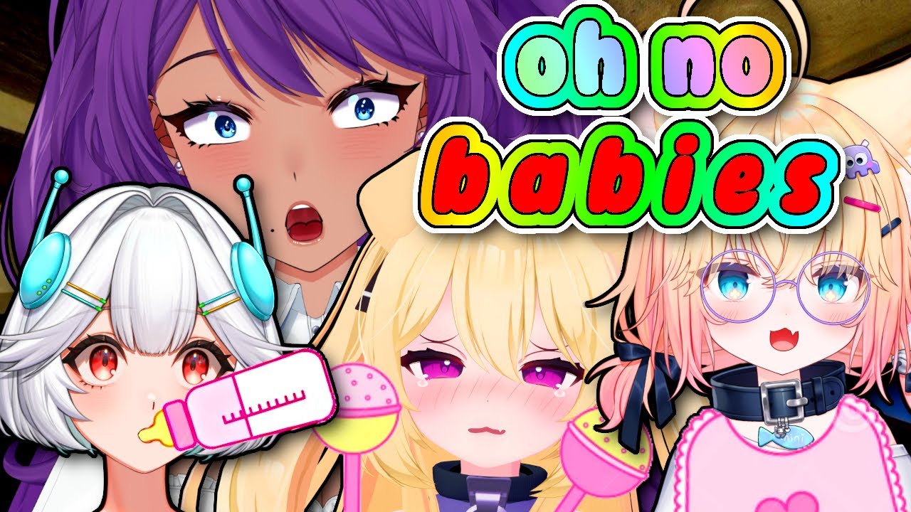 DESPERATELY Mothering Ellie Minibot, Miniko Mew, and CerberVT!