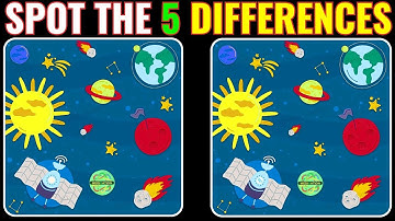 Spot The  Difference : Can You Find All | [ Find The Difference #108 ]