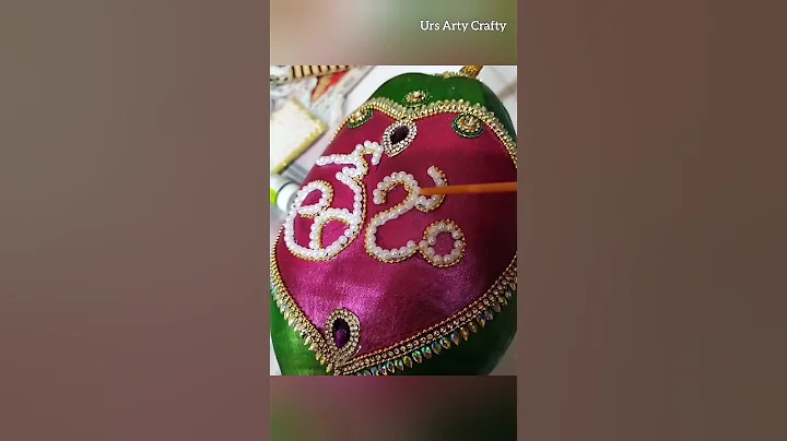DIY Wedding Coconut Decoration🥥 || Pelli Kobbari bondam decoration ideas #shorts #trending #ytshorts