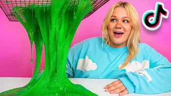 I Tried VIRAL Tiktok Slime Hacks!