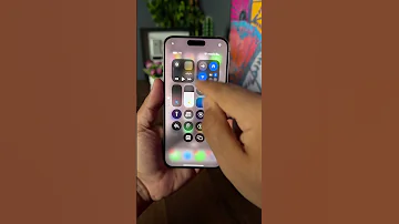 مركز التحكم في الايفون تغير في Ios18 