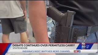 Debate continues over permitless carry