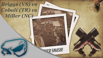 PlanetSide 2 | ServerSmash Briggs (VS) vs Cobalt (TR) vs Miller (NC) | GamePlay