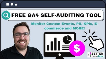 FREE GA4 Self Audit in Google Looker Studio