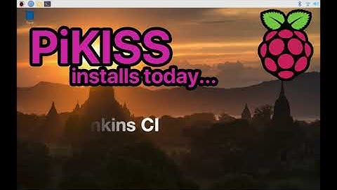 PiKISS installs today...Jenkins CI on Raspberry Pi 4