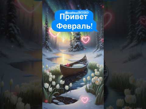 Привет февраль🤗♥️ #добрыйвечер #хорошеговечера #февраль