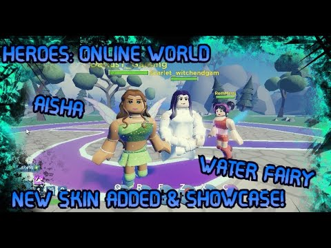 FUTURE CODES!!  *NEW* ROBLOX HEROES: ONLINE WORLD (FAIRY) 