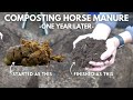 Composting Horse Manure in a Bioreactor - One Year Later