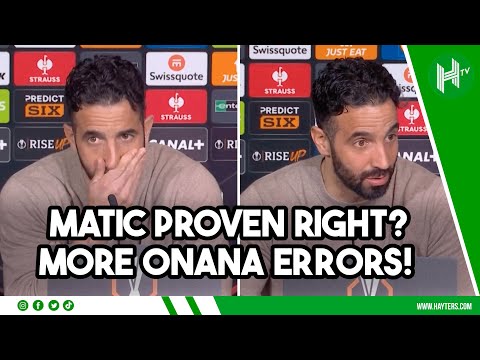 Matic proven RIGHT about Onana? Amorim reacts to more ERRORS | Lyon 2-2 Man United