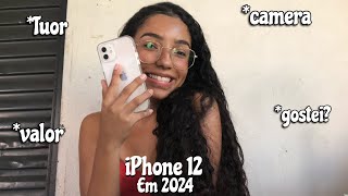 COMPREI UM IPHONE 12 128gb| UNBOXING, CAPINHA, TUOR📱💖✨