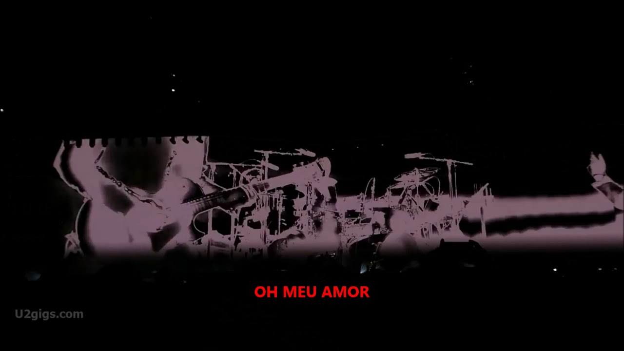U2 EXIT - (legendado português) live Joshua tree tour leg 1