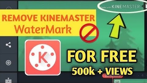 How to remove kinemaster watermark ? Free Full tutorial hindi | Video editor | English subtitles