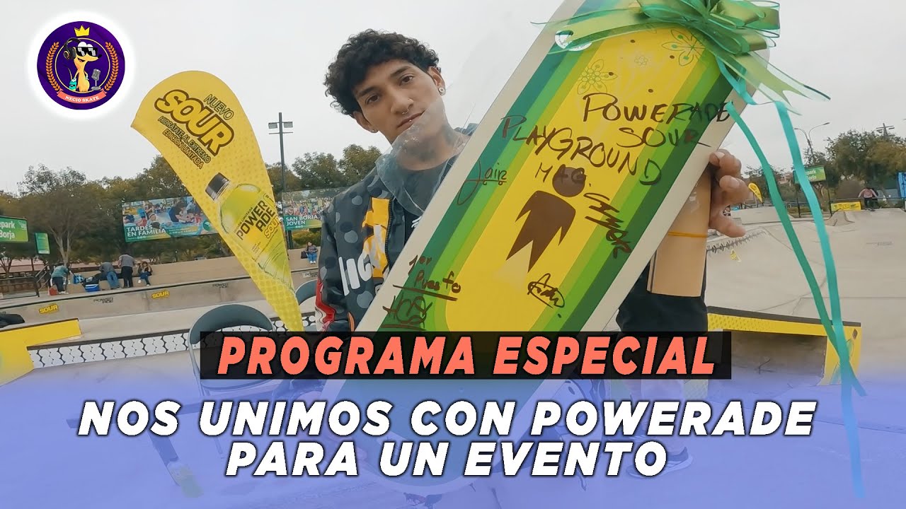 NOS JUNTAMOS CON POWERADE SOUR PARA UNA ACTIVACIÓN DE SKATE 🔥 🔥 🔥