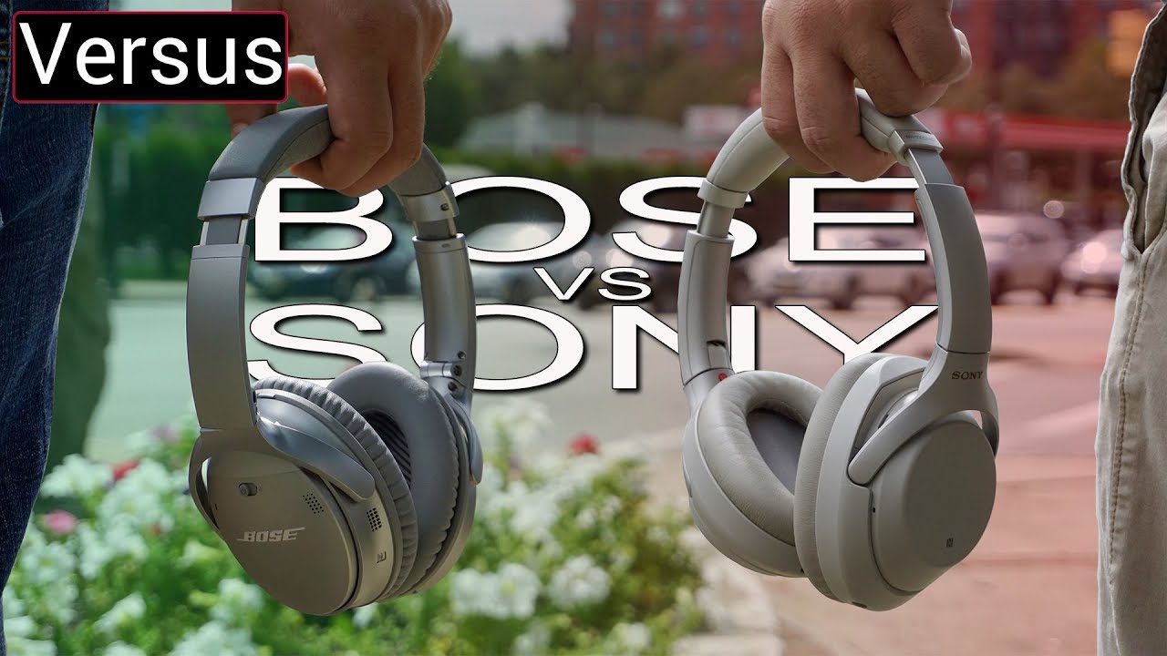 ikke noget ebbe tidevand skinke Sony WH-1000XM3 Vs Bose QC35 II - There Can Only Be One #1 - YouTube