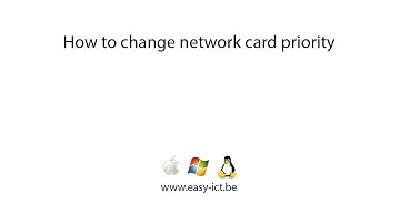 How to change network card priority in OS X