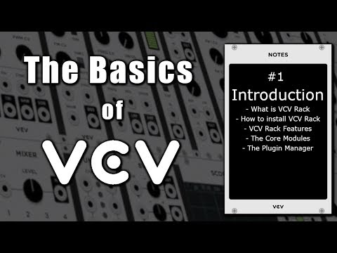 The Basics of VCV Rack #1 - Introduction